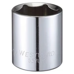 Westward 53yu19 Socket, Steel, Chrome, 1 1/4 In. Fixed Price $8.40.