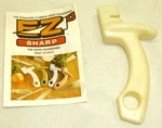 Ez Sharp The Tungsten Carbide Knife Sharpener 7" Long Ivory Handheld Cpi Usa. Fixed Price $13.00.