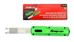New Snap-on Tools Pbft50g *green* Out The Front Retractable Clip Removal Tool. Fixed Price $109.95.