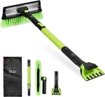 Extendable Snow Brush Ice Scraper Squeegee 39in Foam Grip Lime. Fixed Price $52.49.