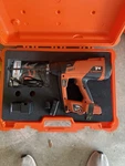 Ramset T4-if Cordless Insulation Fastening Tool Kit W/ Battery Charger Case. Fixed Price $550.00.
