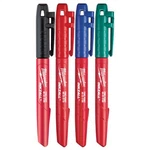 Milwaukee 48-22-3106 Tool 4pk Inkzall Color Fine Point Marker. Fixed Price $17.37.