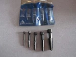 Rennsteig Double Edged Screw Extractor 5 Piece Set + Pouch (size 1-5). Fixed Price $42.00.
