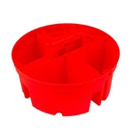 Bucket Boss Super Stacker Small Parts Organizer, Organization 15054, Red. Fixed Price $25.22.