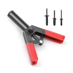 Rivet Gun Set - Hand Riveter W/ 3 Sizes Nylon Blind Rivets 30 Pcs. Fixed Price $28.48.