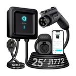 Eviqo Level 2 Ev Charger, 40 Amp, J1772 For Non-tesla Evs, 25ft Cable, Wifi (.... Fixed Price $448.86.