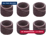 Dremel 408 1/2-inch Sander Bands, Coarse, 6 Pack, Rotary Tool Accessory. Fixed Price $6.17.