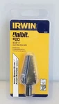 Irwin 10220 #20 Unibit Step Drill Bit, 9/16" - 1", Speed Point Hss Usa New. Fixed Price $16.95.