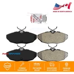 Rear Semi-metallic Disc Brake Pads For Ford Thunderbird Jaguar Lincoln S-type Ls. Fixed Price $46.44.