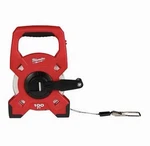 Milwaukee 48-22-5201 100 Ft. Open Reel Long Tape Measure, 1/2" Nylon Steel Blade. Fixed Price $22.99.