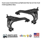 Control Arm W/ Ball Joint Set Front Lower For Ford F-150 Expedition -pack Of 2. Fixed Price $333.64.