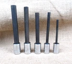 Williams 5pc 1/2" Drive Sae Long Hex Bit Socket Set-1/4, 3/8, 1/2, 9/16, 5/8-usa. Fixed Price $59.95.