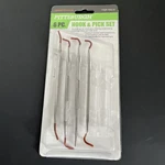 4 Piece Pittsburgh Stainless Steel Test Probe Set Hook & Pick New Sealed. Fixed Price $4.00.