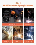 Pro Mig Welder, 200a Pluse Welding Machine, 5-in-1 Multi-functional Welder M. Fixed Price $317.03.