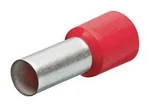 97 99 332 End Sleeves/ferrules With Collar 14mm For 1mm 200 Pcs. In Red. Fixed Price $9.12.