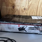 Extreme Max 5600.3204 Deluxe Motorcycle Wheel Chock/tie-down Kit. Fixed Price $89.00.