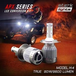 Stark Apx 90w 9600lm Atv Utv Led Headlight Kit 3-sided 6000k White - H4 9003. Fixed Price $48.79.