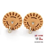 Devmo 2 Pack 4 Inch 10cm Diameter Decal Removal Eraser Wheel With Drill Arbor. Fixed Price $33.53.