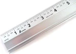 12" Extruded Aluminum Cutting Rule Ruler Gauge With Non Slip Rubber Backing 3327. Fixed Price $31.57.