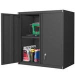 Metal Wall Cabinet, Garage Cabinets With Doors, Locking Storage Cabinet. Fixed Price $77.39.