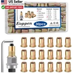 Rivet Nut Kit 30pcs 5/16-18 Carbon Steel Hand Tool Automotive Marine From Usa. Fixed Price $14.88.