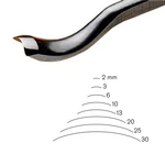 Pfeil "swiss Made" 3mm # 25 Sweep Back Bent Gouge. Fixed Price $60.99.