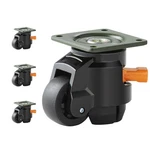 Vevor Leveling Casters Adjustable Nylon Plate Mounted Caster 1100 Lbs Set Of 4. Fixed Price $36.99.