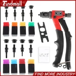 Findmall 8" Rivet Gun Kit Rivnut Thread Setting Tool Nut Setter Nutsert Metric. Fixed Price $41.50.