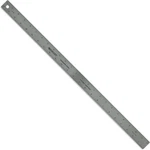 Stainless Steel Ruler, Zero-center Scale With Non-slip Cork Backing, Back-to-sch. Fixed Price $23.99.