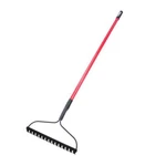 Bully Tools Bow Rake Landscaping Garden Lawn Steel Tine 58 In. Fiberglass Handle. Fixed Price $60.71.