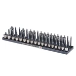 Hansen 1/2" Socket Tray Organizer Holder Metric 3 Row Mm Shallow Semi Deep Gray. Fixed Price $25.29.