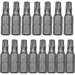 Torsor 15 Pack T25 Screwdriver Bit Set 1/4 Inch Hex Shank 1'' S2 One Size. Fixed Price $11.90.