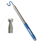 Ahrylxy 10 Ft Telescoping Pickup Tool Magnetic Pole With Hook, Two-hooks. Fixed Price $36.43.