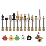1/4'' Quick Fit Pressure Washer Gun Wand Lance Adapter For Karcher Lavor Nilfisk. Fixed Price $16.99.