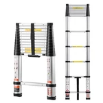 Vevor 12.5ft Telescoping Ladder Aluminum One-touch Retraction 330lbs Capacity. Fixed Price $90.90.