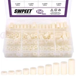 Swpeet 150pcs Nylon Round Spacer Standoff Assortment Kit 10 Sizes. Fixed Price $13.69.