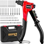 Rivet Gun Kit, Manual Pop Tool With 200 Rivets And 4 Drill Bits, 4.... Fixed Price $31.70.