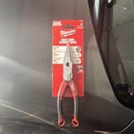 Milwaukee Mt550 8 In Long-nose Pliers Insulated Soft Grip Tether Ready. Fixed Price $23.19.