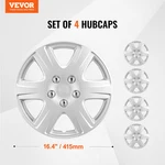 15" Wheel Rim Cover Hubcaps Set Of 4 Sturdy Hubcap For All Weather Use. Fixed Price $46.99.