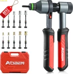 Rivet Nut Tool Kit Rivnut Gun With 10 Mandrels 100 Rivnuts Case - Us. Fixed Price $108.00.