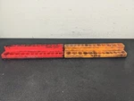 Matco Tools 1/4" Drive Magnetic Socket Holder Trays Caddy Lot Of 2. Fixed Price $59.95.