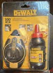 Dewalt Dwht47374l Chalk Line Kit 100ft 3x Faster Rewind Heavy Duty. Fixed Price $15.00.