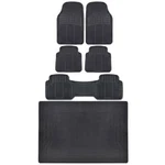 Bdk Black Rubber Floor Mat Suv Truck W/ Trunk Cargo Premium Quality. Fixed Price $49.95.