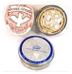 Vntg Mini Cookie Cutters W Box 3 Sets Fox Run Veritas Antique Primitif Eagle. Fixed Price $13.99.
