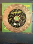 Kurstol Tile Diamond Saw Blade - 4.5"/115mm Dual-purpose Cutting Disc. Fixed Price $10.99.