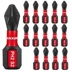 Geinxurn Impact Tough #2 Phillips 1 In. Anti-slip Head 1inch-ph2mgr-15pc. Fixed Price $11.94.