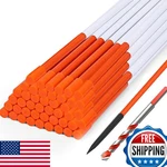 Driveway Markers 4 Feet 30pcs, 5/16 In Dia Snow Stakes With Reflective Tape, Hig. Fixed Price $69.52.