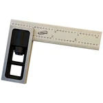 Igaging 4" Precision Double Square Scale With 2 1/2 Base, Chrome. Fixed Price $41.99.