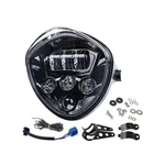 7inch Led Motorcycle Headlight Hi Lo Beam White&red Drl With Universal Motorc.... Fixed Price $97.87.