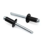 Mewudecor 1/4" X 1/2" Aluminum Blind Rivets, Black, 6.5 1/2", Black. Fixed Price $18.84.